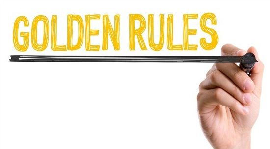 The 3 Golden Rules For Smart Trading